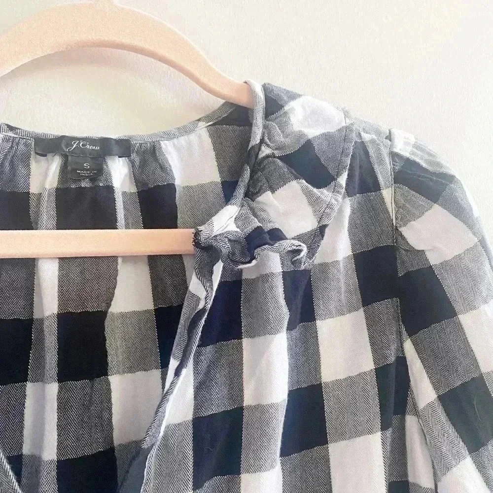 J. Crew crew gingham